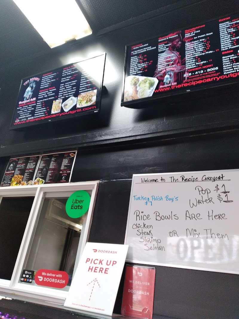The Recipe Carryout Grill Cleveland atmosphere