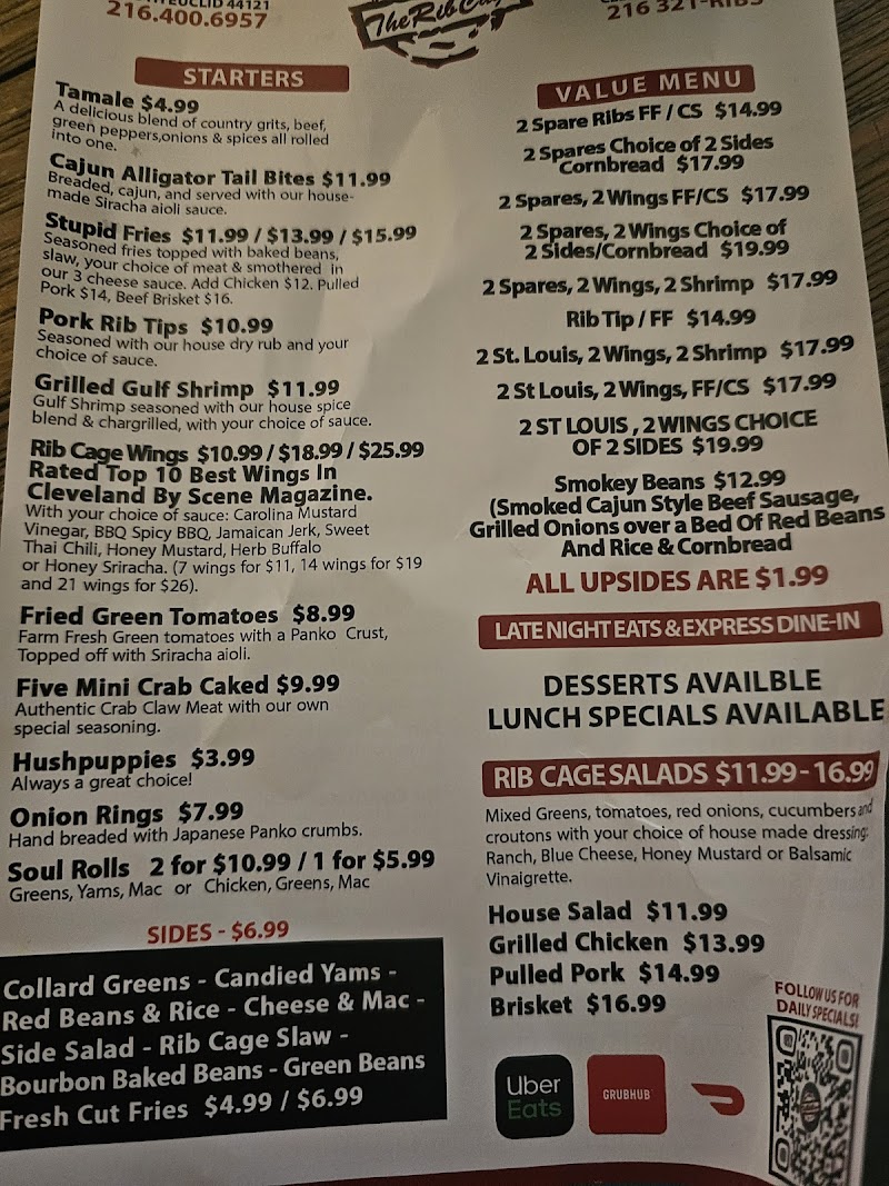 The Ribcage Smokehouse Bar & Grill Cleveland atmosphere