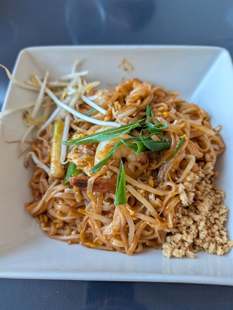Map of Thailand restaurant Cleveland atmosphere