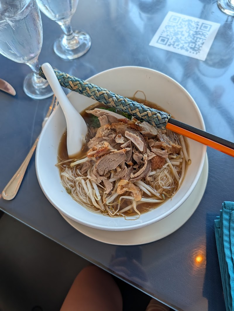 Map of Thailand restaurant Cleveland atmosphere
