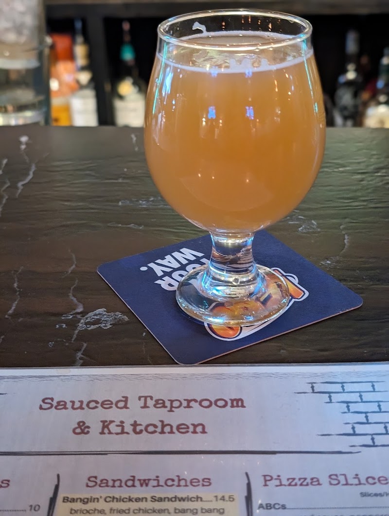 Sauced Taproom & Kitchen Cleveland atmosphere