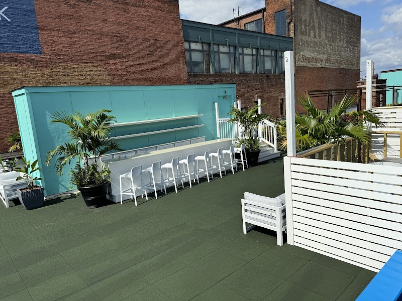 Canopy Rooftop Bar @ Market Garden Brewpub Cleveland atmosphere