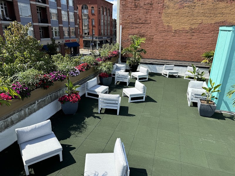 Canopy Rooftop Bar @ Market Garden Brewpub Cleveland atmosphere