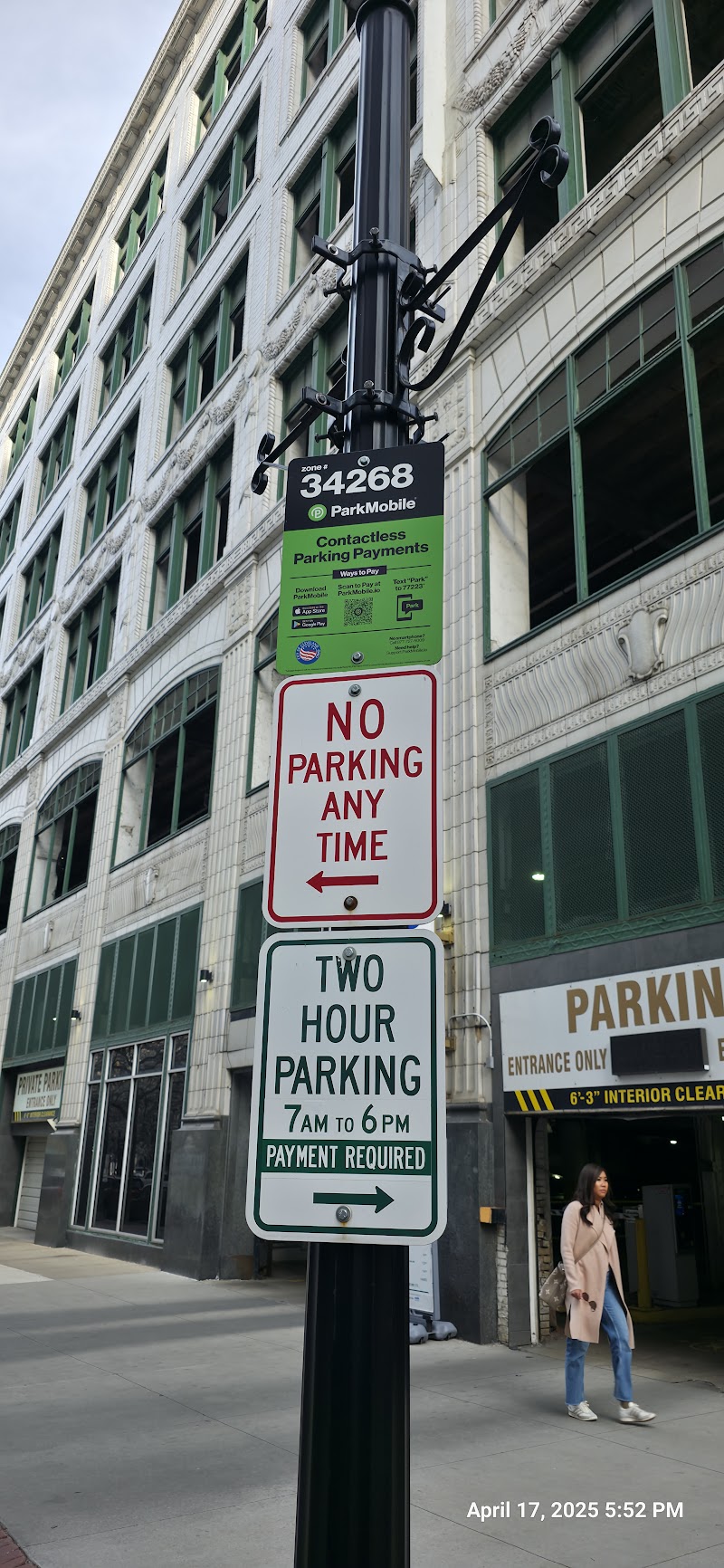 Halle Bros. Parking Garage in Cleveland