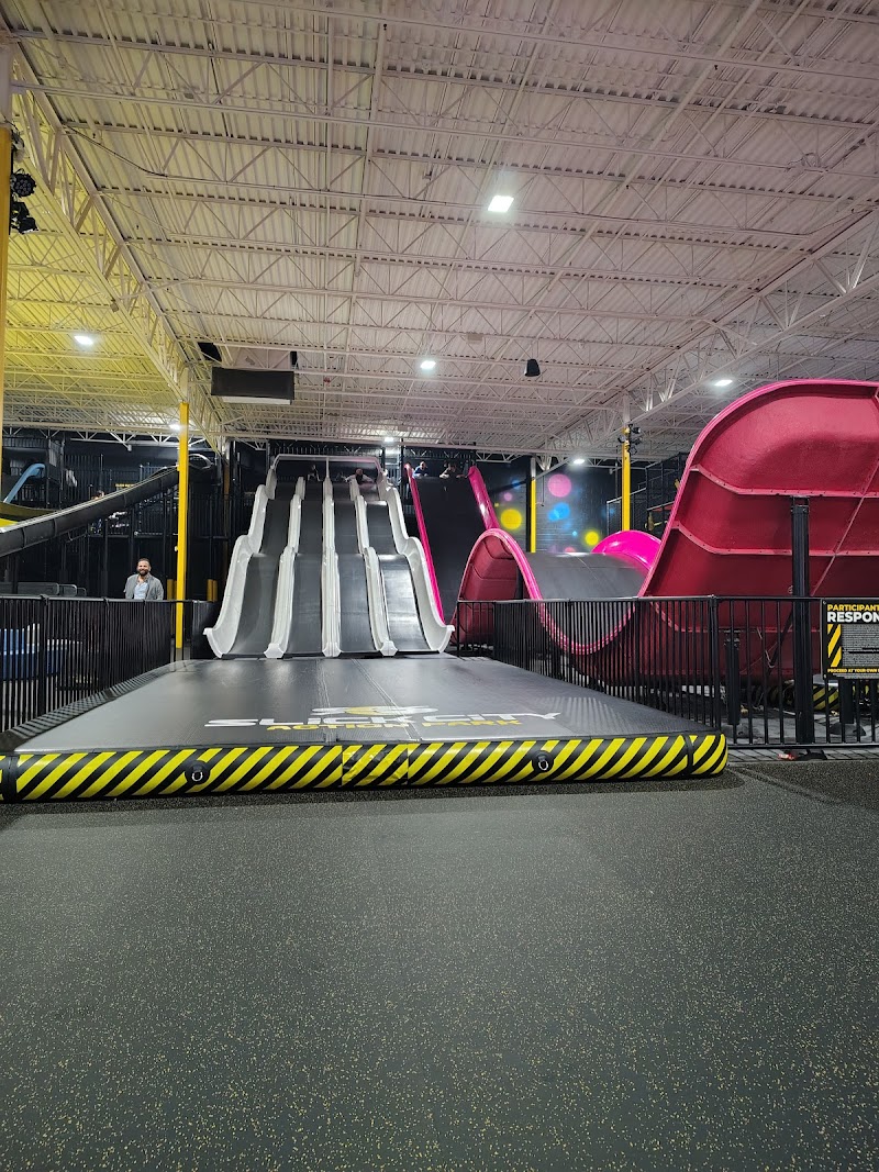 Slick City Action Park Cleveland interior