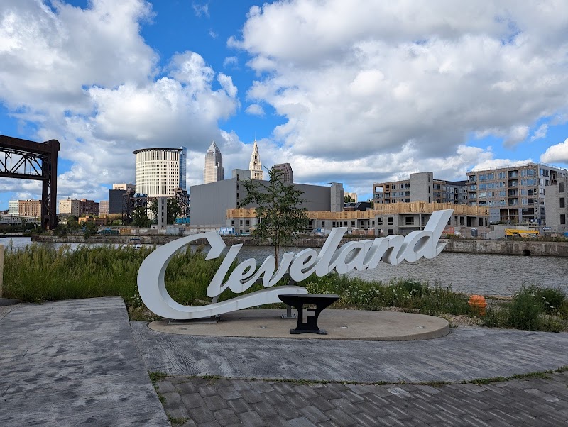 Cleveland Script Sign - The Foundry in Cleveland