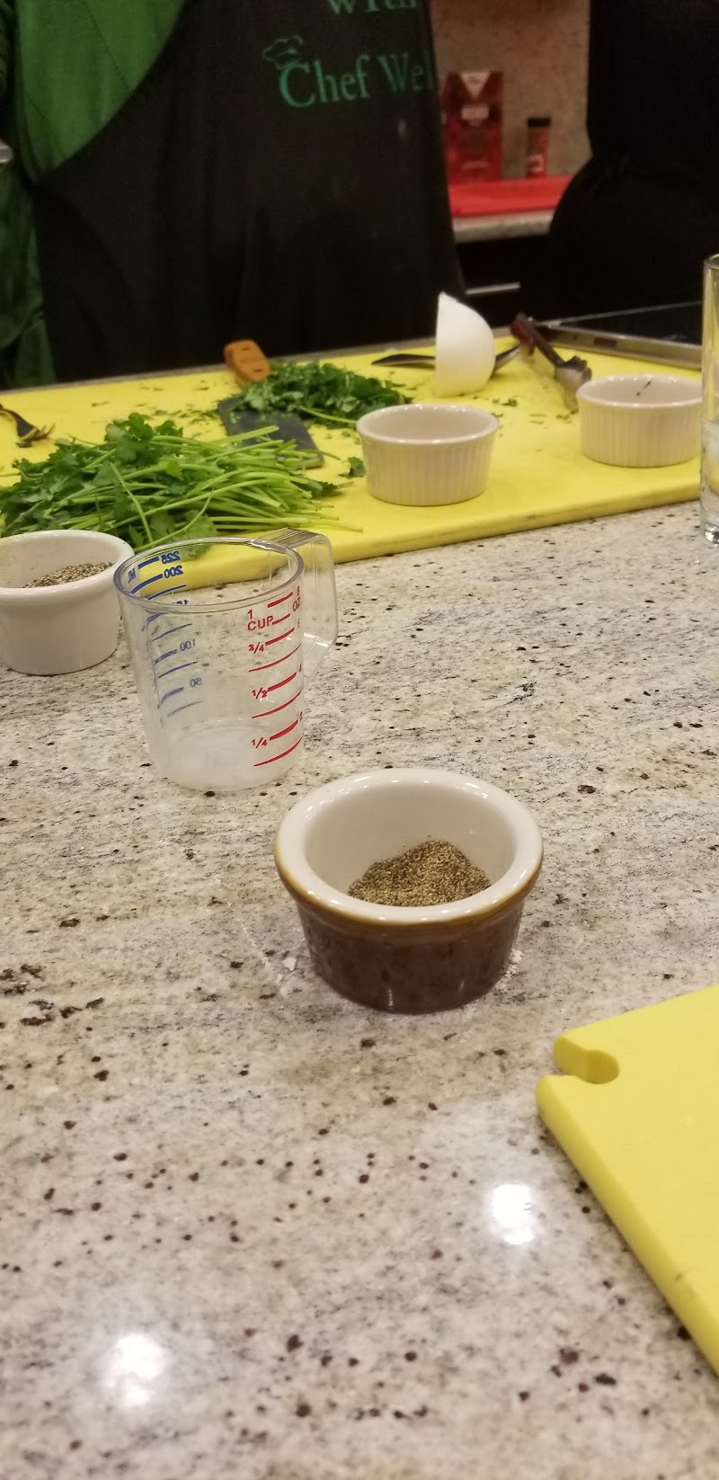 Cooking With Chef Wells Cleveland atmosphere