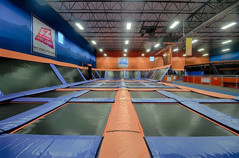 Sky Zone Trampoline Park Cleveland interior