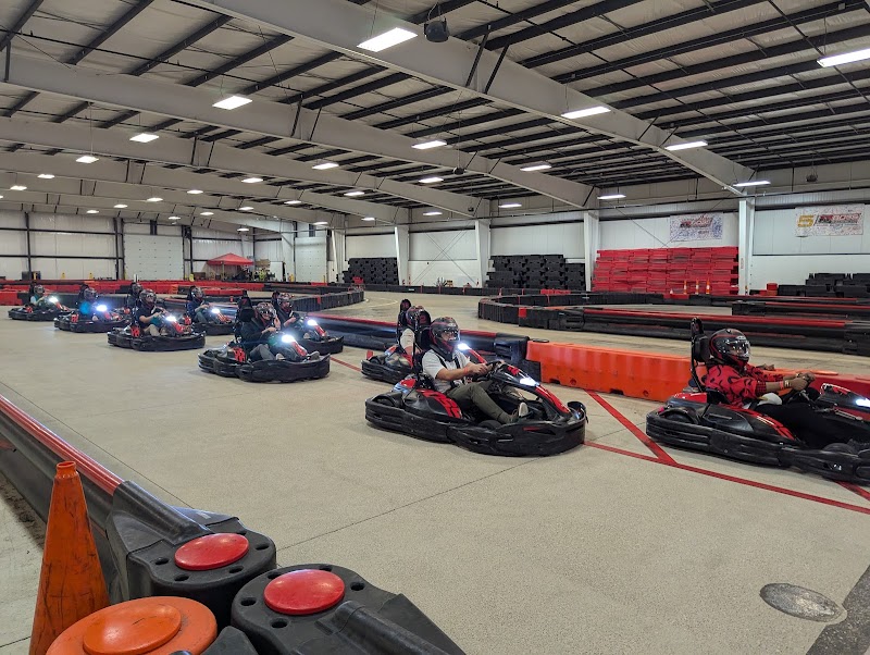 BOSS Pro-Karting and Axe Throwing Cleveland interior