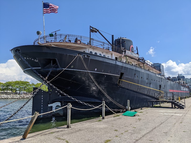 Steamship William G. Mather Museum Cleveland atmosphere