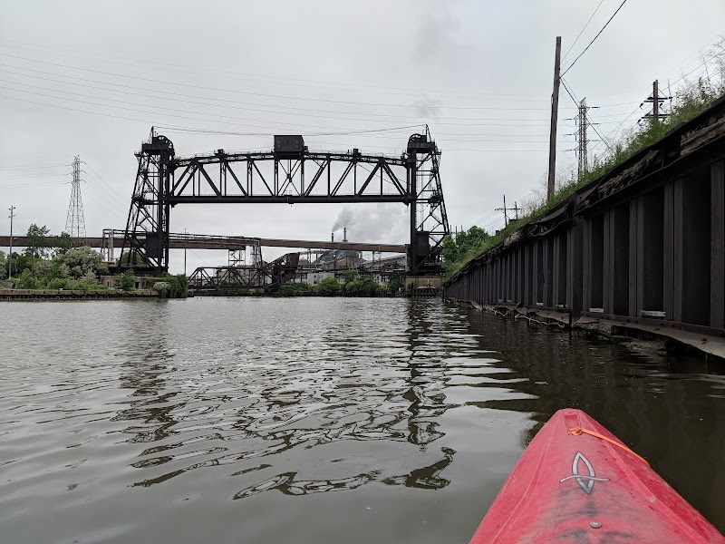 River Cruiser Kayaking Cleveland interior