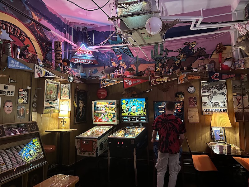 Superelectric Pinball Parlor Cleveland atmosphere