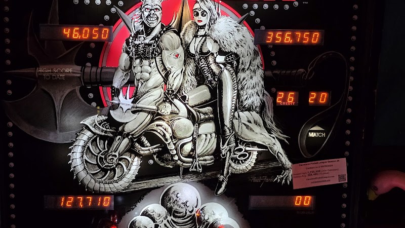 Superelectric Pinball Parlor Cleveland atmosphere