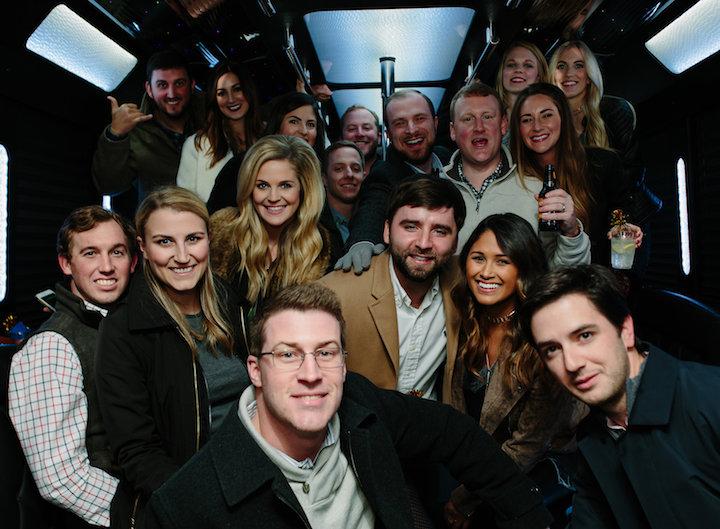 CRU Party Bus Cleveland atmosphere