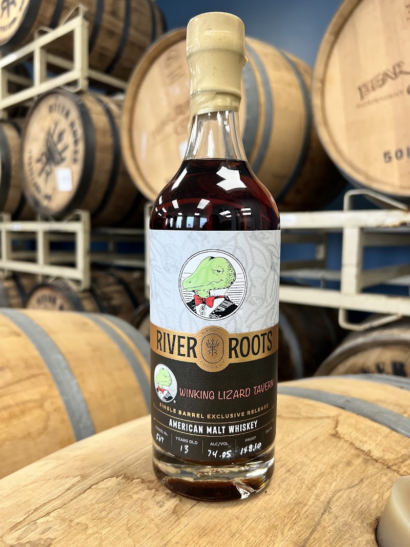 River Roots Barrel Company Cleveland interior
