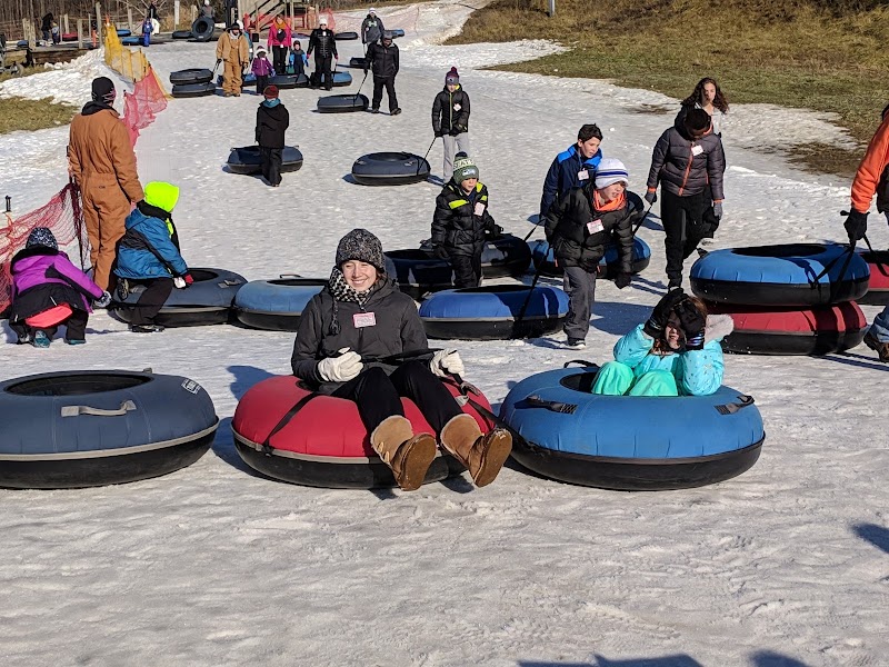 Polar Blast Snow Tubing Cleveland interior