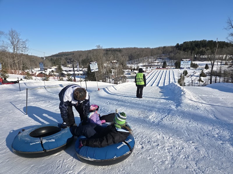 Vertical Descent Tubing Park Cleveland atmosphere