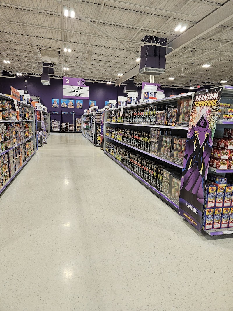 Phantom Fireworks of Warrensville Heights Cleveland interior