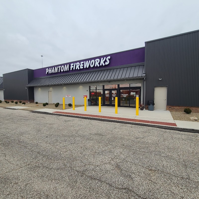 Phantom Fireworks of Warrensville Heights Cleveland atmosphere