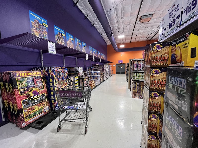 Phantom Fireworks of Montrose Cleveland interior