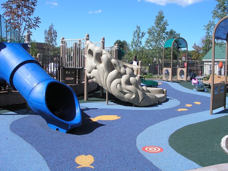 Preston's H.O.P.E. Playground Park Cleveland atmosphere