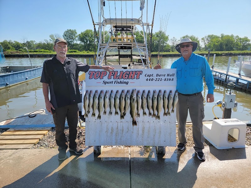 Top Flight Sport Fishing Cleveland interior