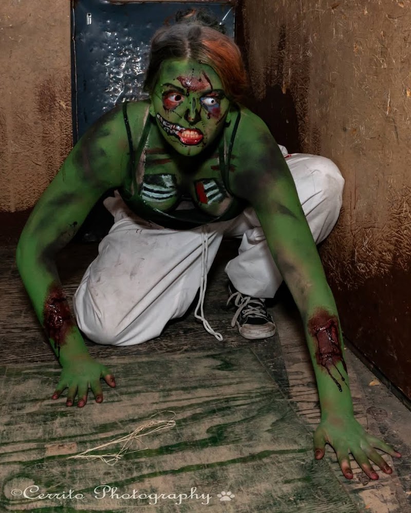 Bloodview Haunted House Cleveland atmosphere