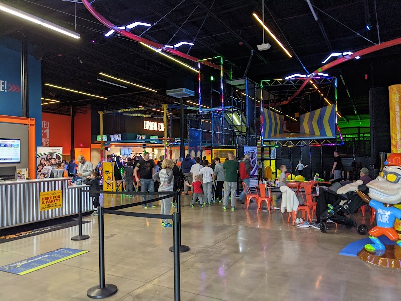 Urban Air Trampoline and Adventure Park Cleveland interior