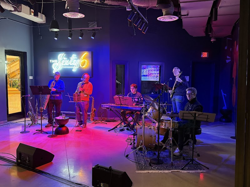 The Sixty6 Music Lounge and Studio Cleveland interior