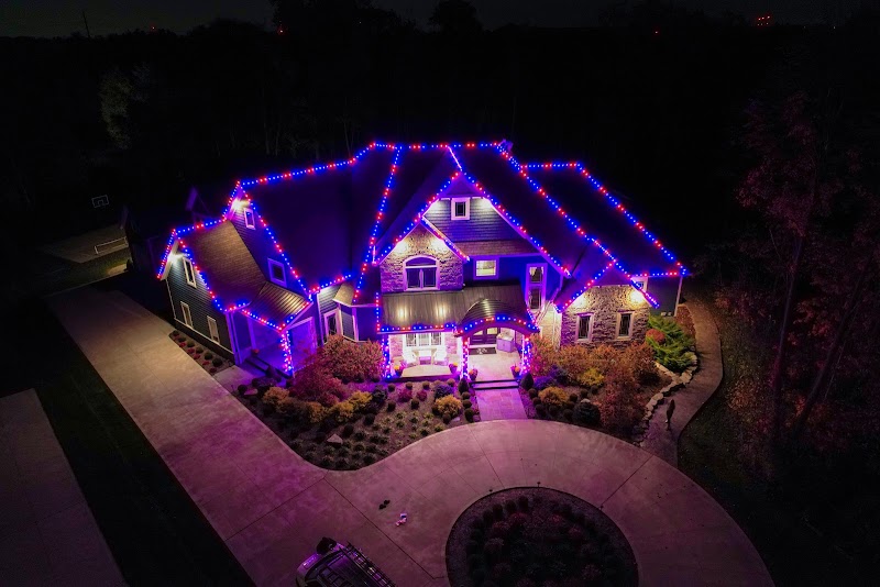 Frey Bros Christmas Lights Installation in Cleveland