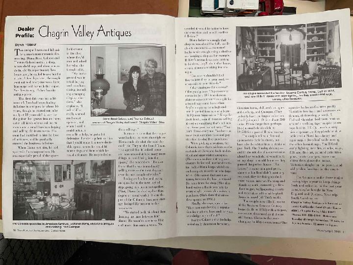 Chagrin Valley Antiques Cleveland interior
