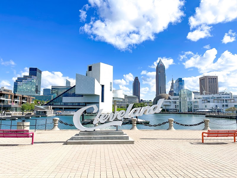 Voinovich Bicentennial Park in Cleveland