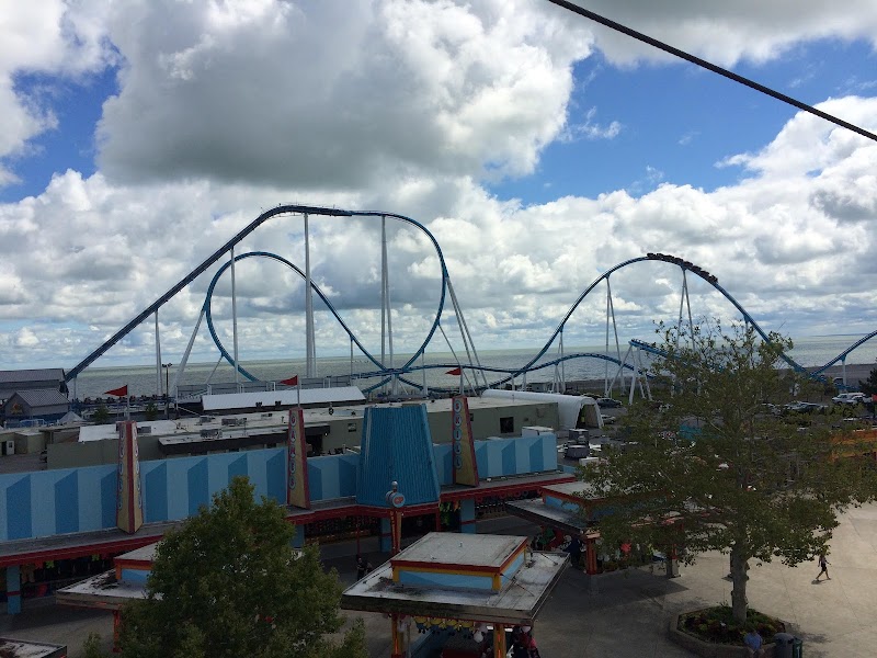 Cedar Point Cleveland atmosphere