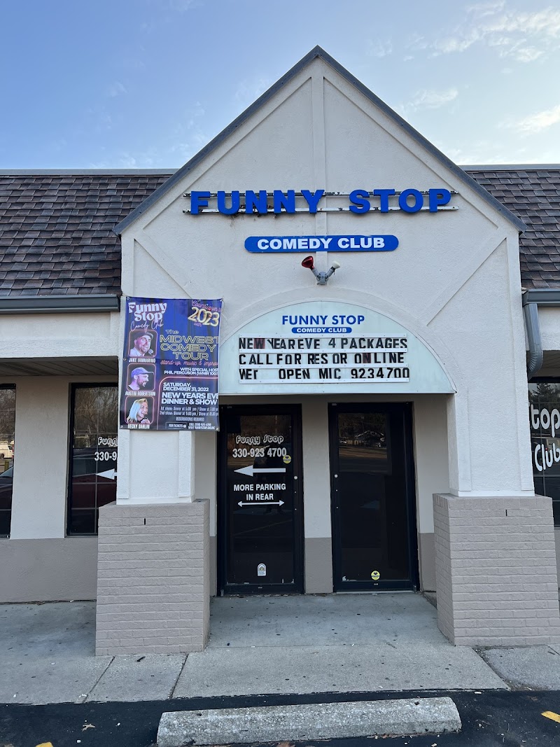 Funny Stop Comedy Club Cleveland interior