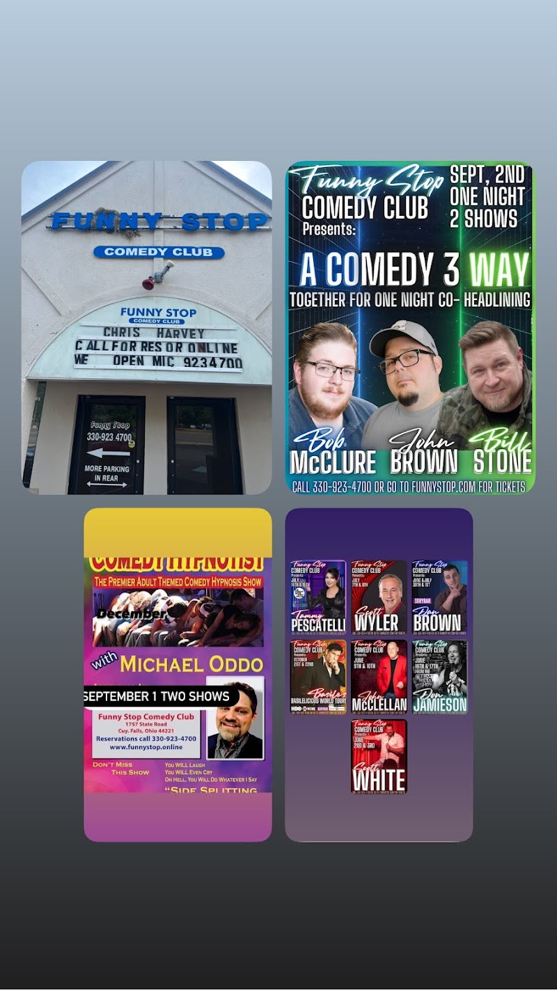 Funny Stop Comedy Club Cleveland atmosphere