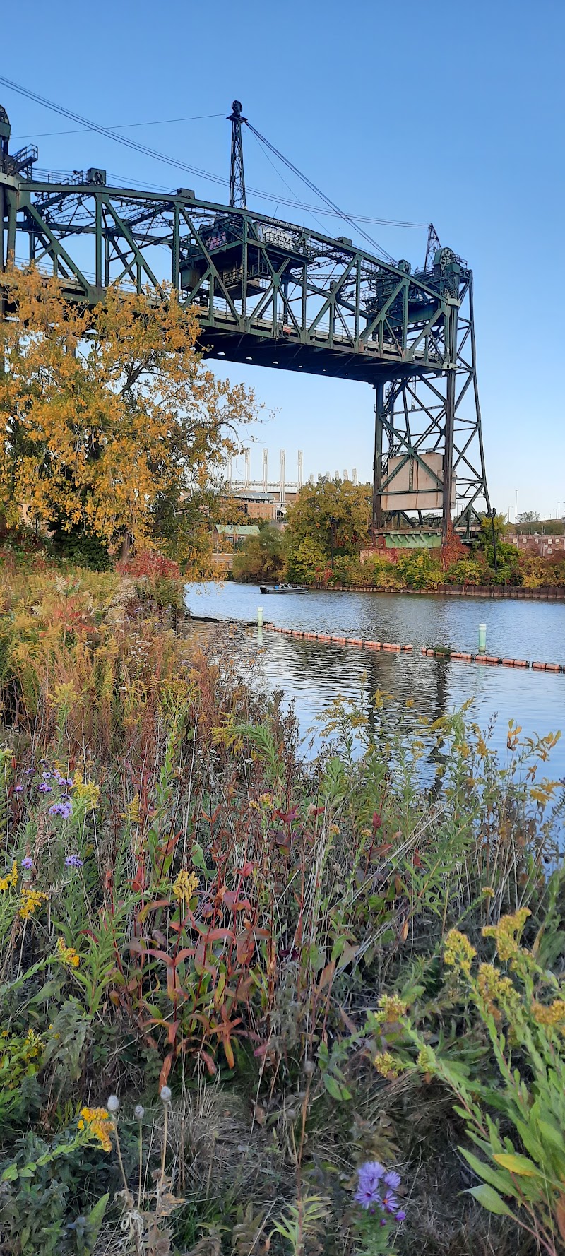 Towpath Trail at Tremont Cleveland atmosphere