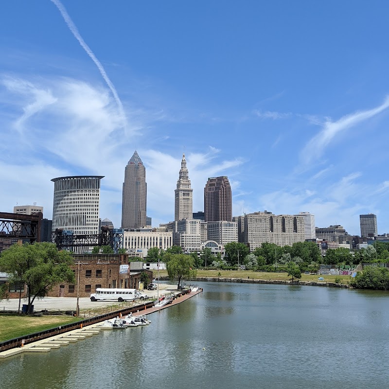 Towpath Trail at Tremont Cleveland atmosphere
