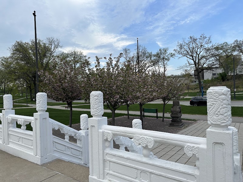 Chinese Cultural Garden Cleveland atmosphere