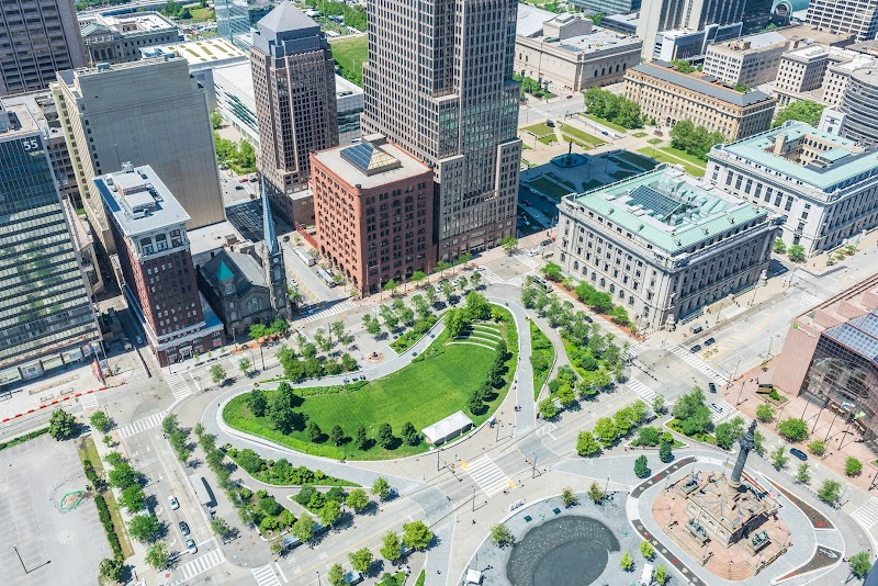 Terminal Tower Observation Deck in Cleveland
