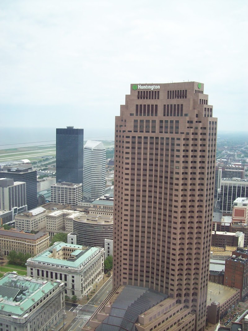 Terminal Tower Observation Deck Cleveland atmosphere