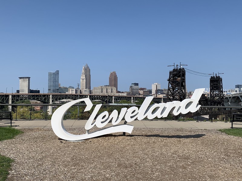 Cleveland Script Sign - Tremont in Cleveland