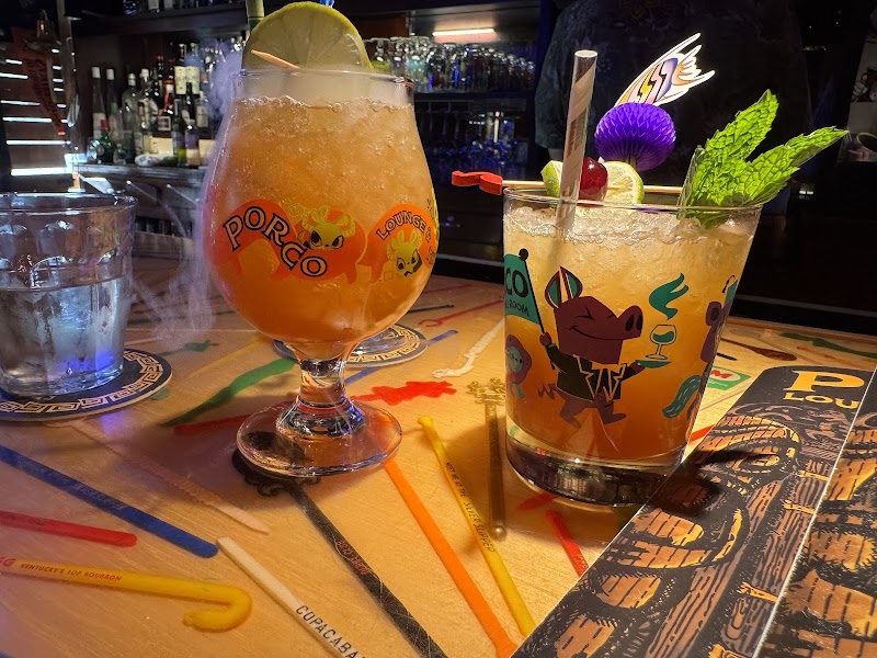 Porco Lounge & Tiki Room Cleveland interior