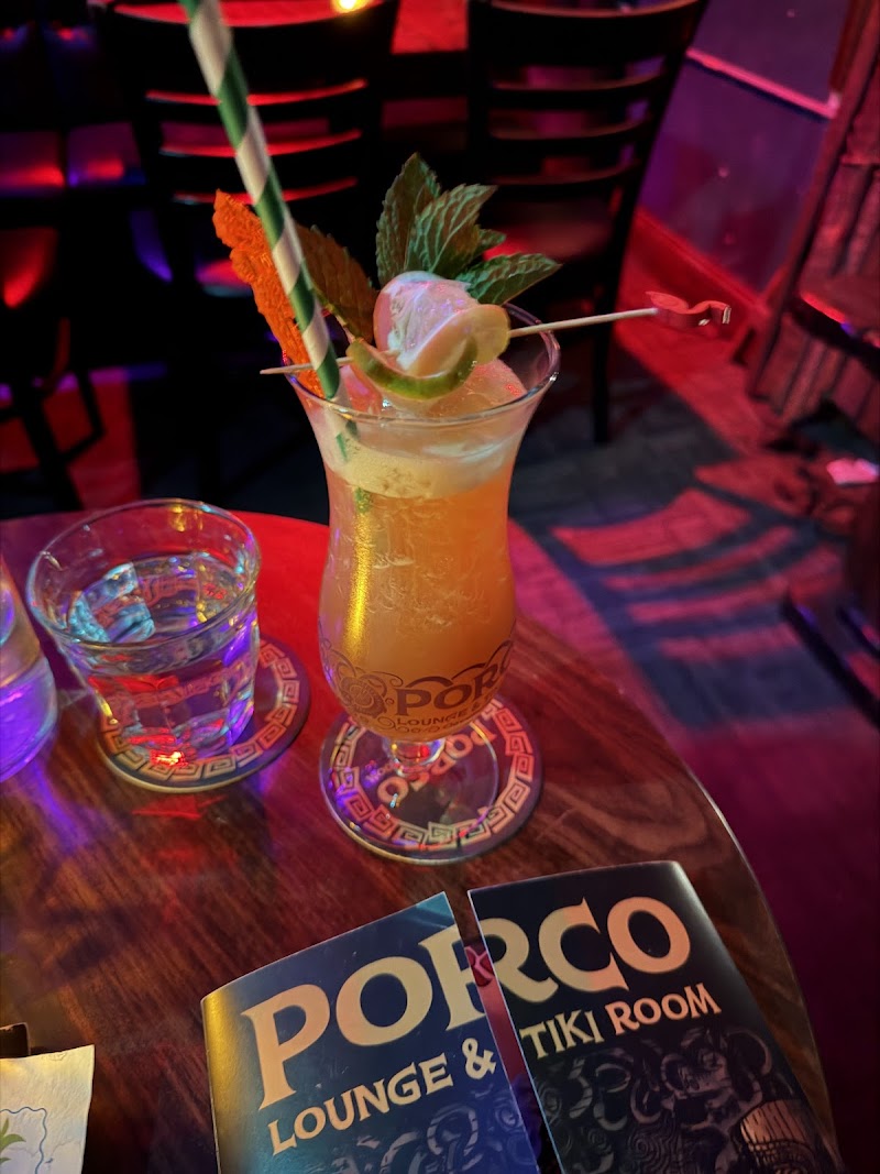 Porco Lounge & Tiki Room Cleveland atmosphere