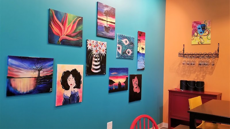 Painting with a Twist Cleveland atmosphere