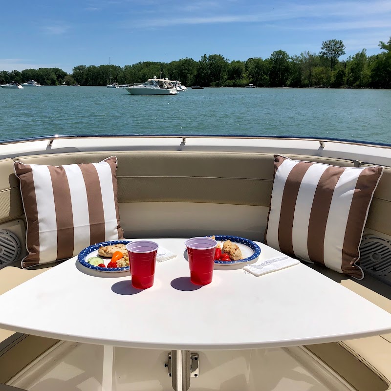 Great Lakes Boat Charters Cleveland atmosphere