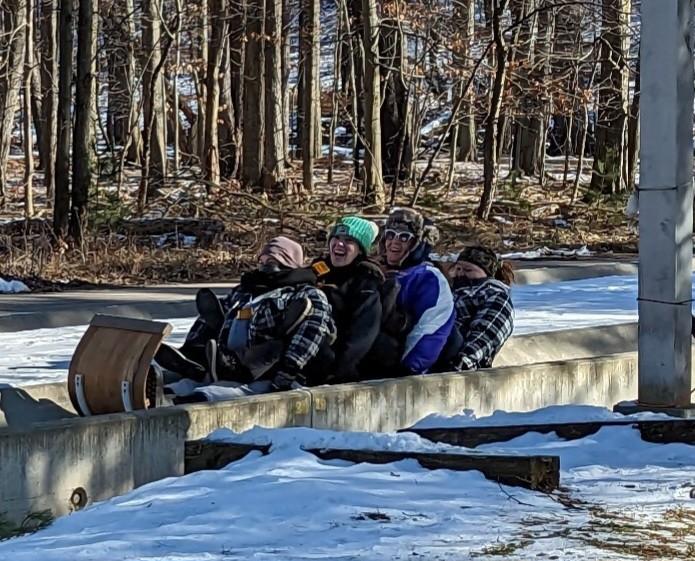 Toboggan Chutes Cleveland atmosphere