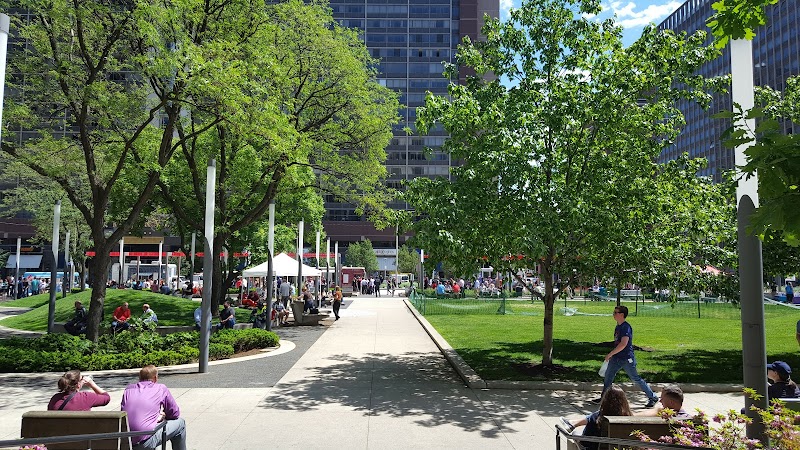 Perk Plaza Cleveland interior