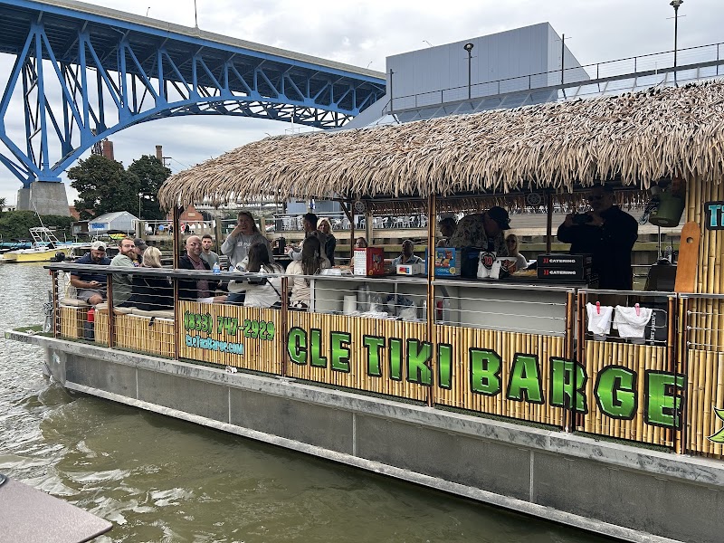 CLE Tiki Barge Cleveland atmosphere