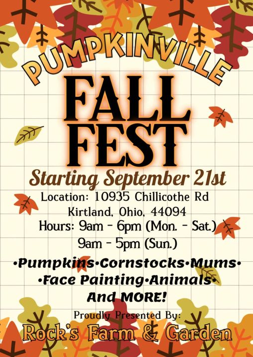 Pumpkinville Cleveland atmosphere