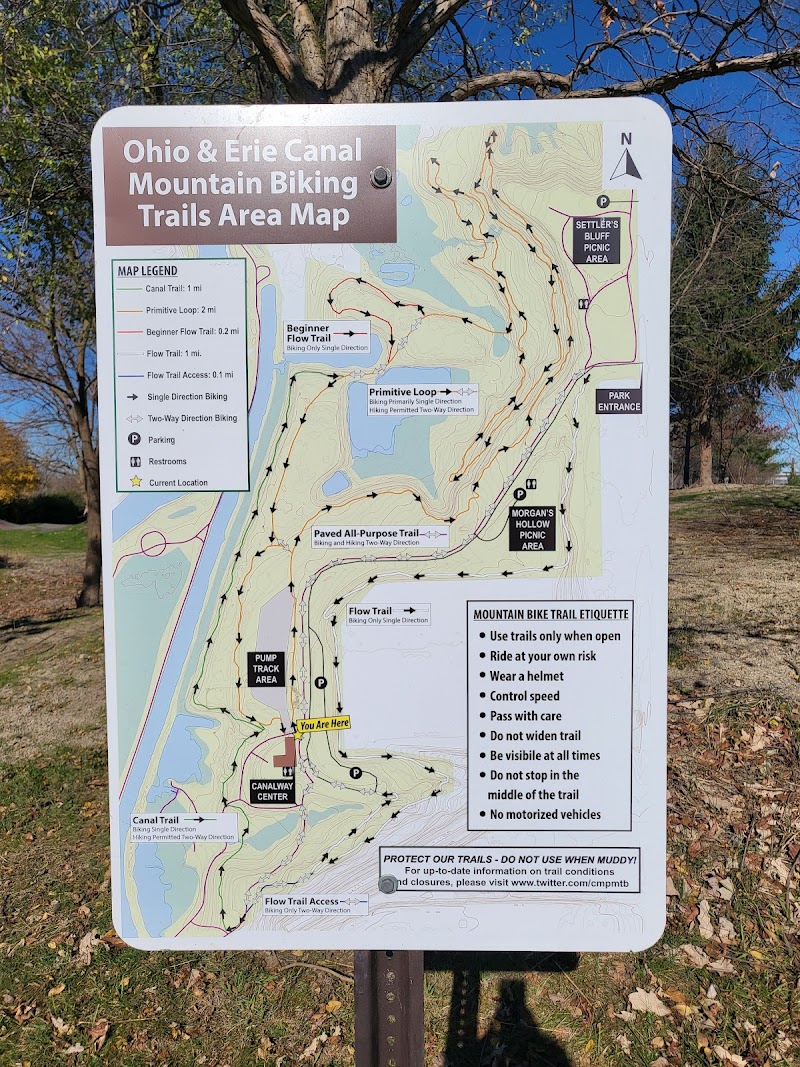 Cleveland Metroparks Cliffs Bike Park Cleveland atmosphere